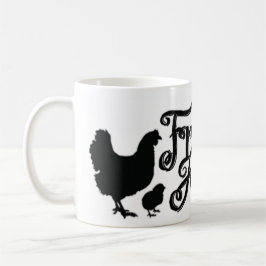 Den slitna fnurran - logotyp 11oz. Mugg