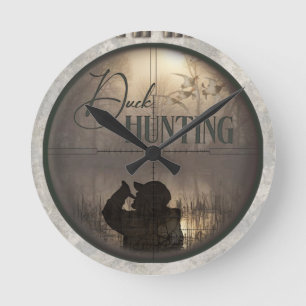 Den slutliga jakten på anka rund klocka