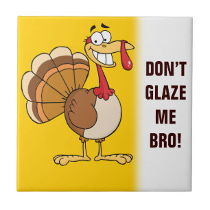 Den slutliga Thanksgivingen av ett dömt Turkiet Kakelplatta