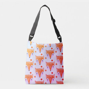 Den Sly rävvattenfärgen Crossbody hänger lös Axelväska