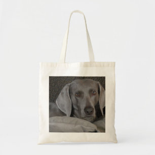 Den små Weimaraner totot hänger lös Tygkasse