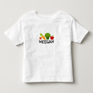 Den småbarnWeegan T-tröja - tända Tee