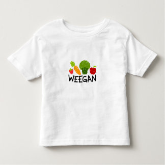 Den småbarnWeegan T-tröja - tända Tee Shirt