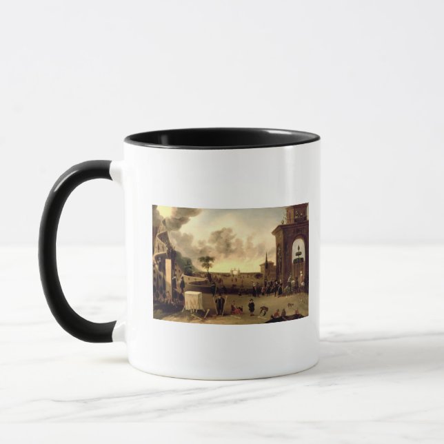 Den smala grinden till himmel mugg (Vänster)