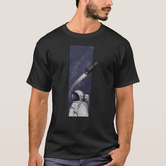 Den Smälter astronaut T Shirt (Framsida)