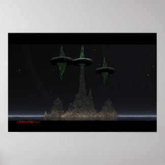 Den smaragdgröna ön poster