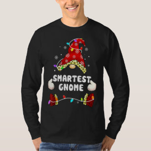 Den smartaste Gnome Buffalo Play Matching Christma T Shirt