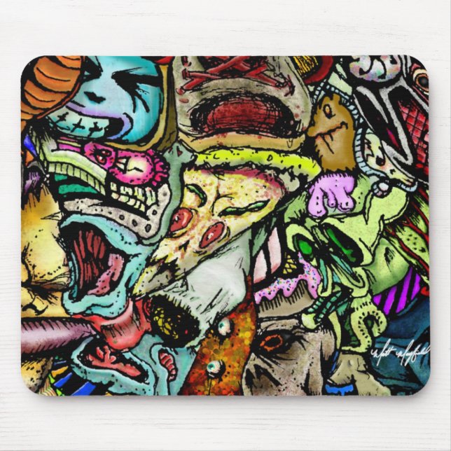 Den smutsiga musen vadderar musmatta (Framsidan)