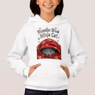 Den smygande och stelaktige: Rysk blå ninjakatt T Shirt