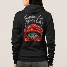 Den smygande och stelaktige: Rysk blå ninjkatta T Shirt
