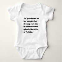 Den Snabba Bruna Räven Fastnade... Pangram T-Shirt