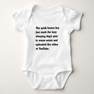 Den Snabba Bruna Räven Fastnade... Pangram T-Shirt