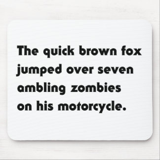 Den Snabba Bruna Räven Hoppade Över... Pangram T-S Musmatta