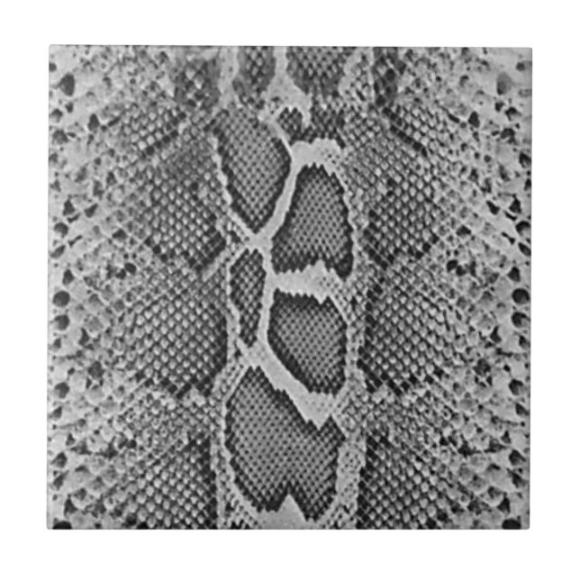Den Snakeskin designen, orm flår tryckmönster Kakelplatta (Framsidan)
