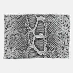 Den Snakeskin designen, orm flår tryckmönster Kökshandduk