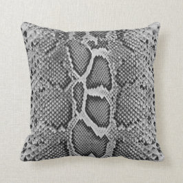 Den Snakeskin designen, orm flår tryckmönster Kudde