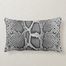 Den Snakeskin designen, orm flår tryckmönster Lumbarkudde