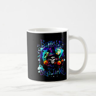 Den Snalla Tjejen I Mig Blev Trodig Halloween Häxa Kaffemugg