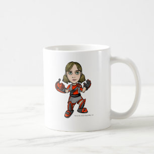 Den Snarkie Virtupets utrymmestationen bemannar Kaffemugg