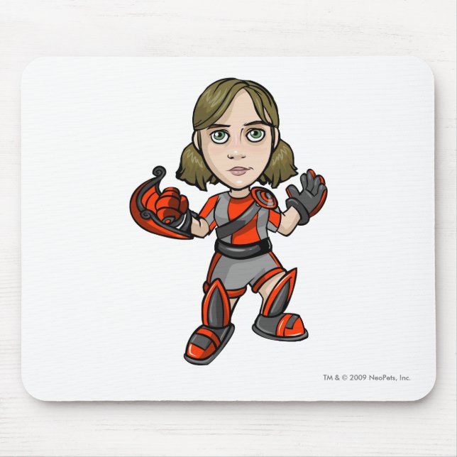 Den Snarkie Virtupets utrymmestationen bemannar Musmatta (Framsidan)