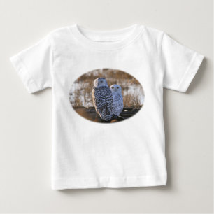 Den snöig ugglan kopplar ihop t shirt