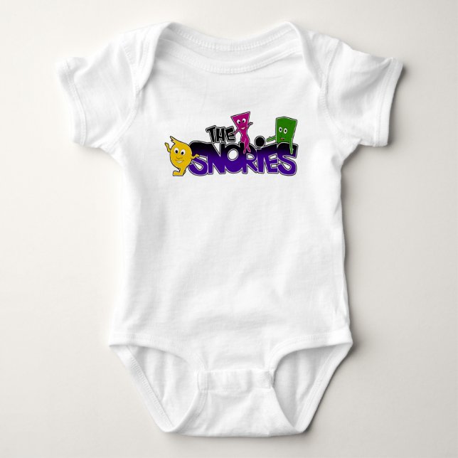 Den Snories babyen ett biet Tee Shirt (Framsida)