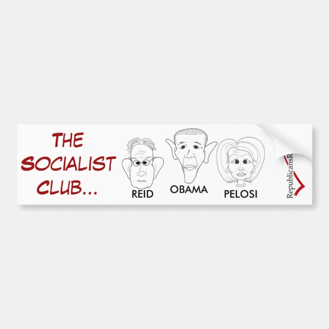 DEN SOCIALISTISKA KLUBBEN BILDEKAL (Framsidan)