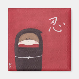 Den sock monkeyNinja magneten Magnet