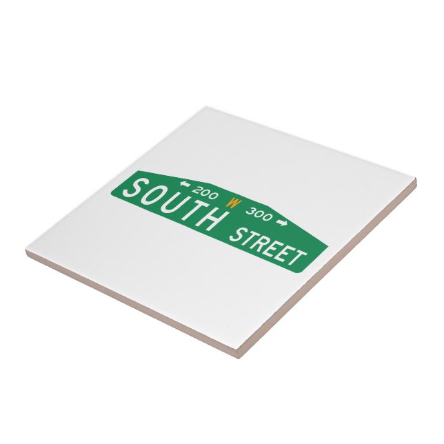 Den södra gatan, Philadelphia, PA-gata Kakelplatta (Sidan)