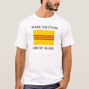 Den södra vietnamesiska flagga - gör Vietnam T Shirt