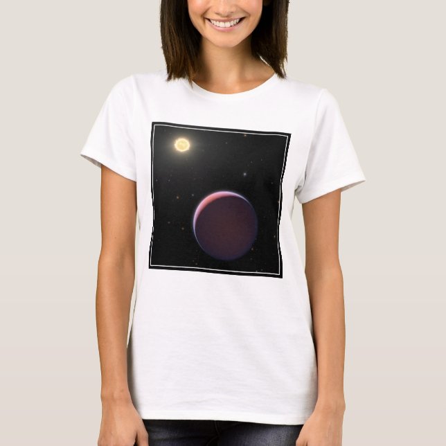 Den Sol-liknande Star Kepler 51 och tre giant Plan T Shirt (Framsida)