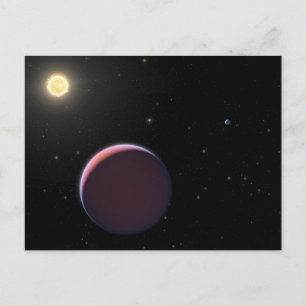 Den sol-liknande stjärnan Kepler 51 & Tre jättepla Vykort