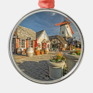 Den Solvang kvarn beskådar Julgransprydnad Metall