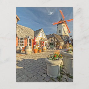 Den Solvang kvarn beskådar Vykort