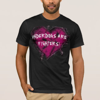 Den som är i underläge är kämpar t-shirt