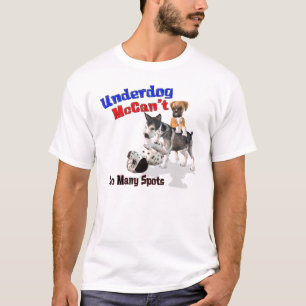 Den som är i underläge McCan't, för många flä T-shirt