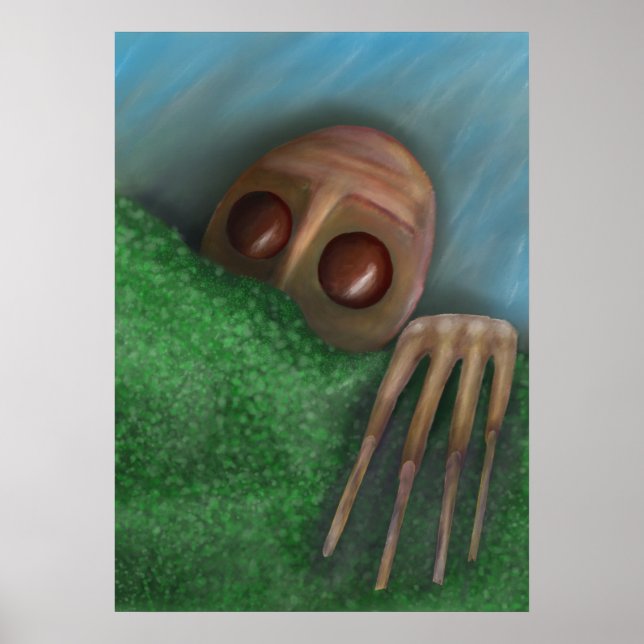 Den som betraktar underifrån  poster (Framsidan)