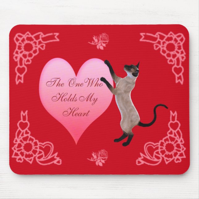 Den som håller min hjärt-musknapp musmatta (Framsidan)