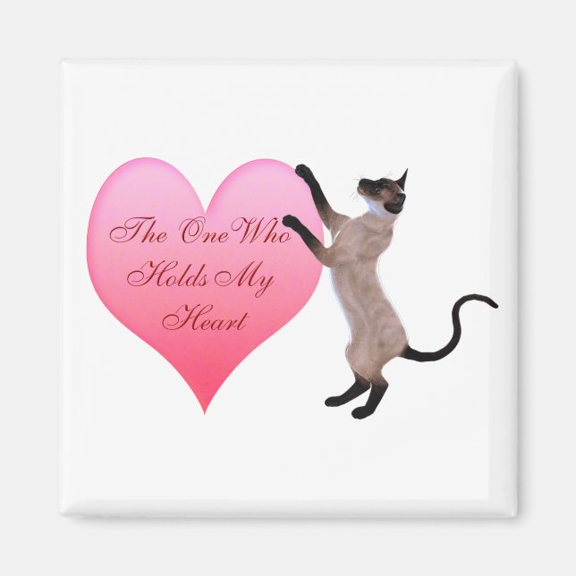 Den som håller mitt hjärta Magnet (Framsidan)