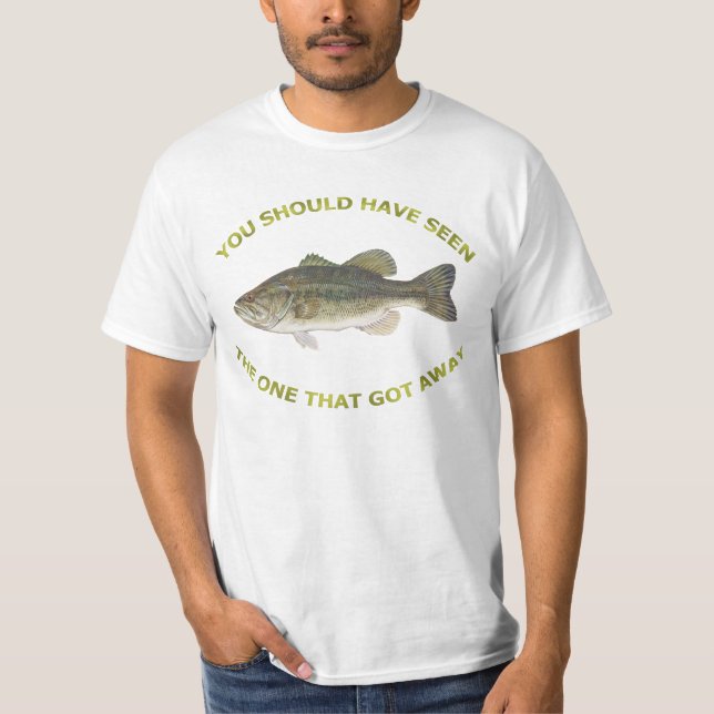 Den som Har bort från fiskefartyg T Shirt (Framsida)