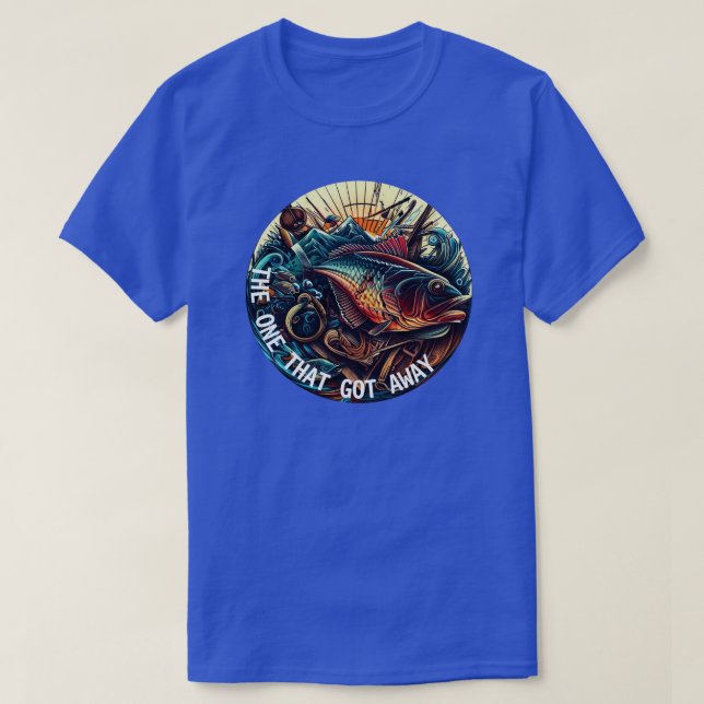 Den som Har utan fiske T Shirt (Design framsida)
