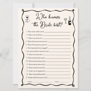 Den som känner till det bästa spelkortet inbjudningar