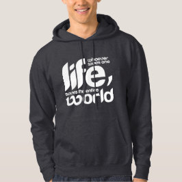 Den som räddar ett liv hoodie