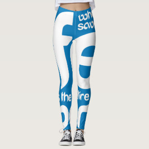 Den som räddar ett liv leggings