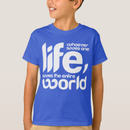 Den som räddar ett liv t shirt
