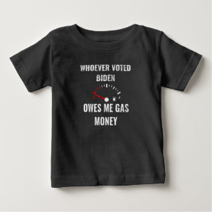Den som röstade Biden äger mig med gaspengar! Tomm T Shirt