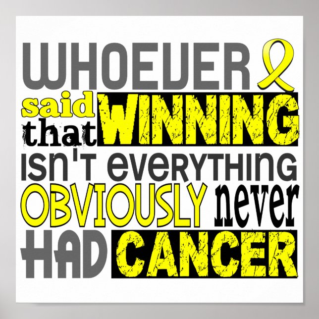 Den som sa Sarcoma Poster (Framsidan)