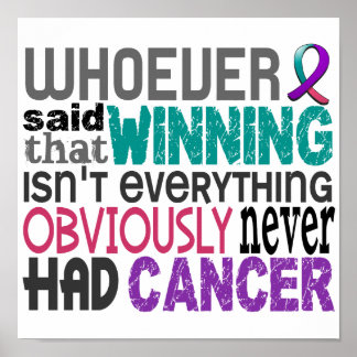 Den som sa sköldkörtelcancer poster