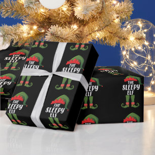 Den sömniga älvfamiljen Matchande grupp jul  Presentpapper