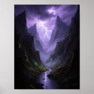 Den sönderdelade vale poster